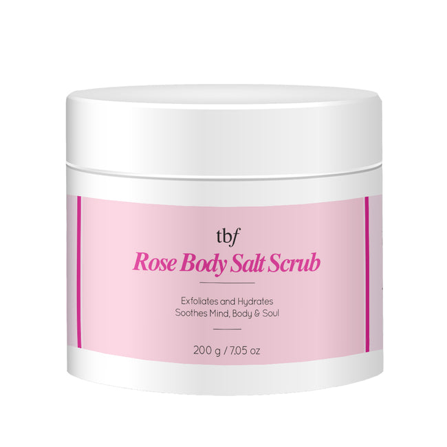 Rose Body Salt Scrub (200g)